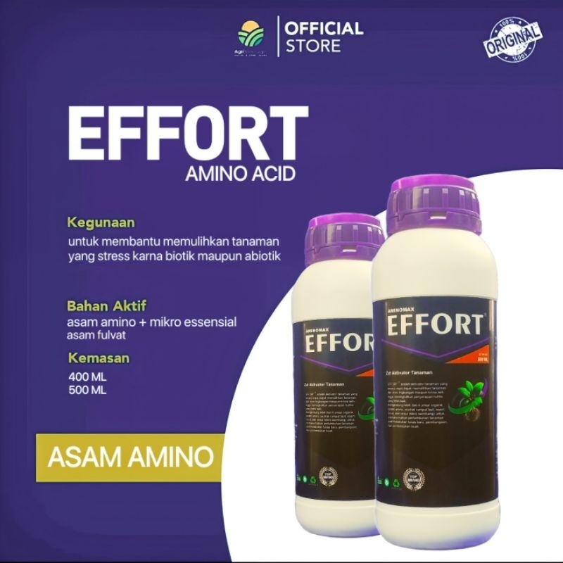 EFFORT Asam Amino Terbaik 500ML ANTI STRESS TANAMAN amino acid setara ambition