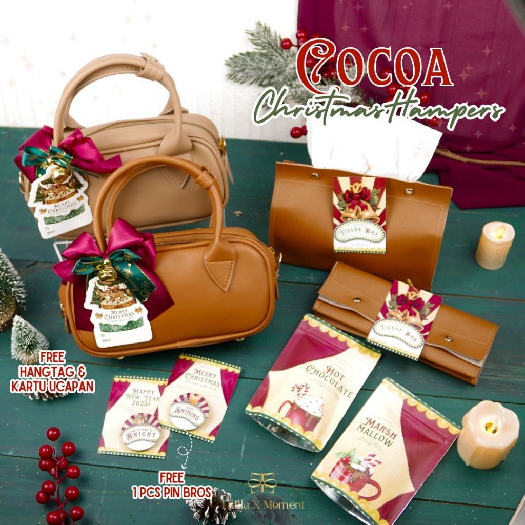 

[ COCOA ] HAMPERS NATAL 2024 KADO NATAL MERRY CHRISTMAS GIFT BOX PARSEL NATAL BINGKISAN HADIAH CHRISTMAST SOUVENIR NATAL CHRISTMAS HADIAH TAHUN BARU GIFT BOX NEW YEAR 2025 KADO NATAL HAMPER GIFT BOX