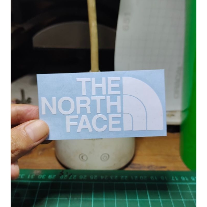 

stiker the north face custom distro