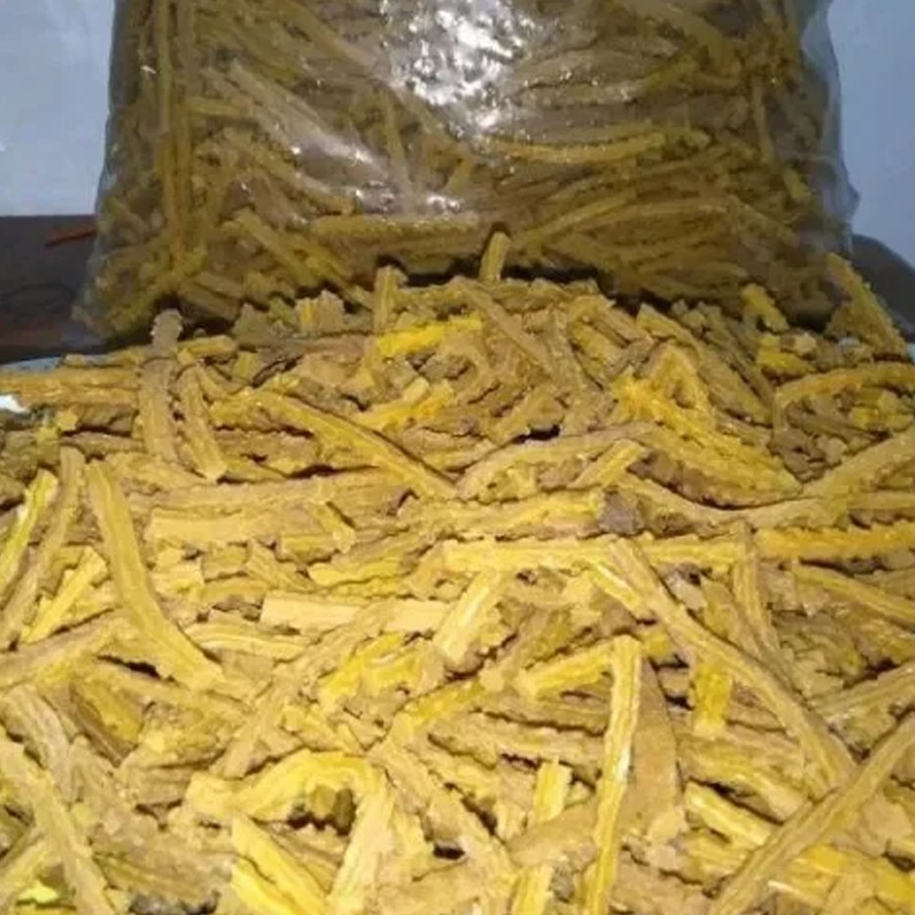 

Kerupuk Cipir 1 kg Renyah, Unik, dan Lezat!