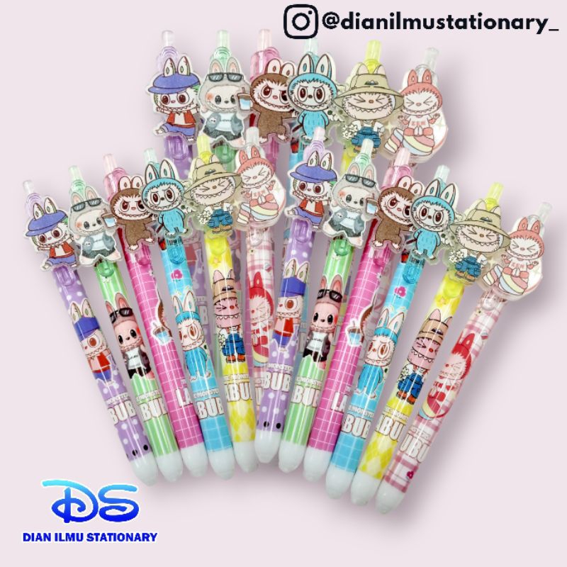 

labubu bulpen klick gel pen