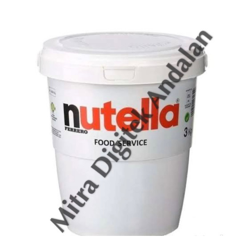 

Selai Cokelat Nutella 3 Kg