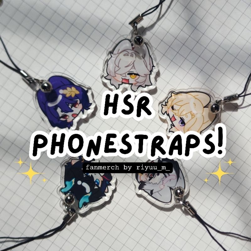 Honkai Star Rail Phonestrap/Phonecharm HSR fanmerch by riyuu_m_