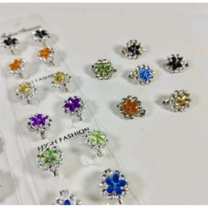 12 Pcs Bros Dagu mute/Peniti motif dagu