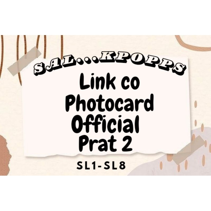 

LELANG PC OFFICIAL SL1-SL8/LINK CO Prat 2