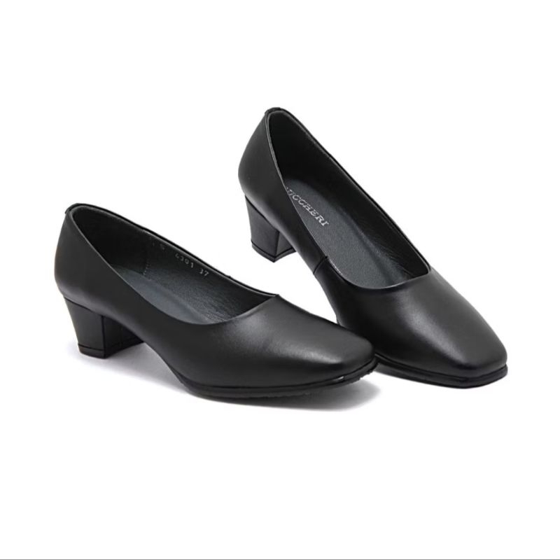 Buccheri Linnet Heels Wanita Black - S4301