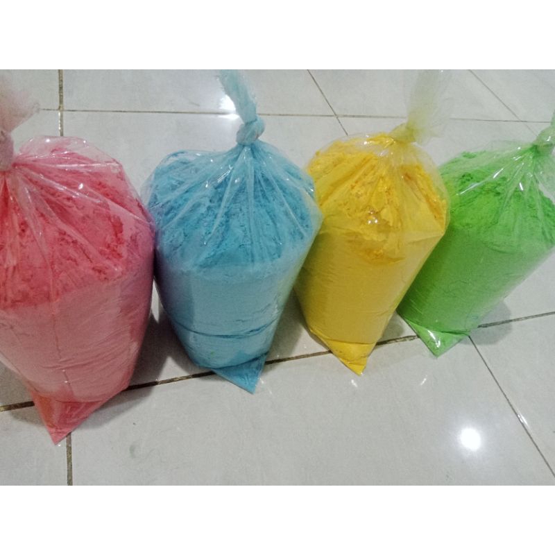 

PAKET 4 KG HOLY POWDER TEPUNG WARNA COLOR RUN 4 WARNA