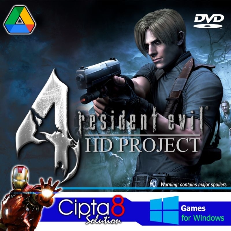 RESIDENT EVIL 4: ULTIMATE HD EDITION + HD PROJECT MOD V1.0 + BONUS CONTENT + UNLOCKER - GAME PC