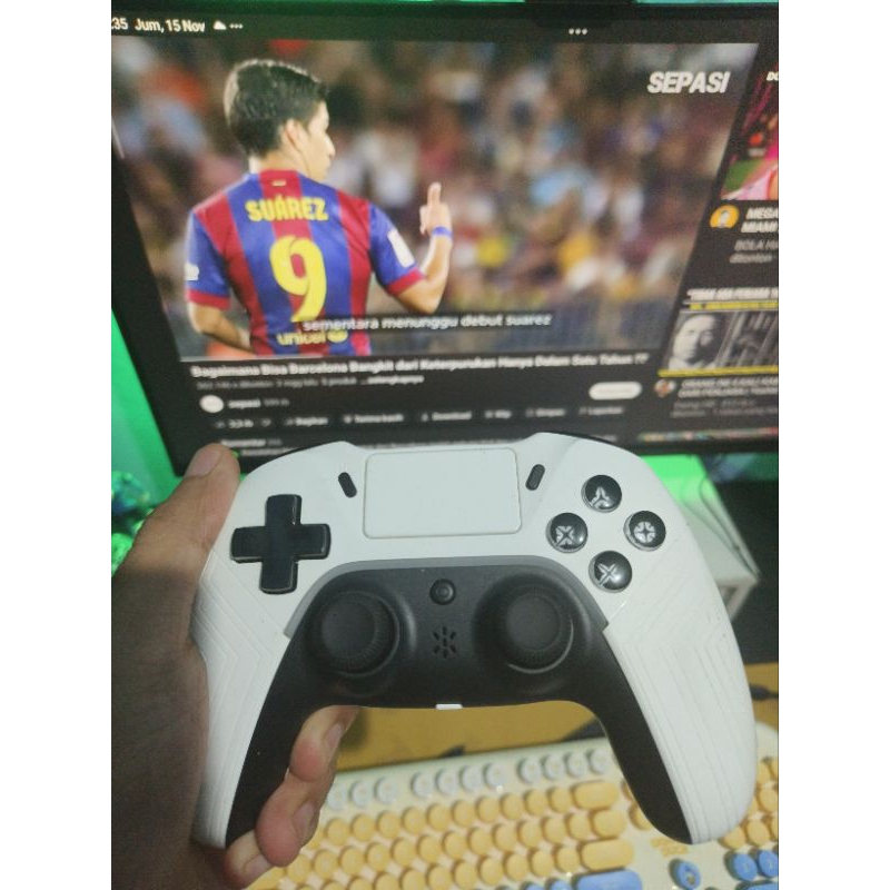 rexus gladius gx 300 v2 half effect putih