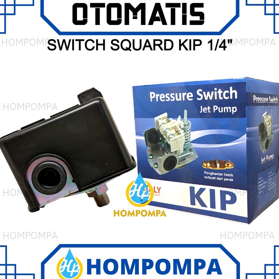 TERBARU OTOMATIS PRESSURE SWITCH 14 SEMI JET  JETPUMP KOTAK KIP  SPAREPART POMPA AIR