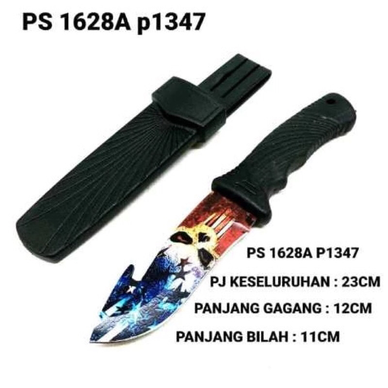 PISAU SURVIVAL KIT HUNTING BERBURU CAMPING GUNUNG /  PISAU BERBURU ORIGINAL PISAU HUNTING CAMPING DK