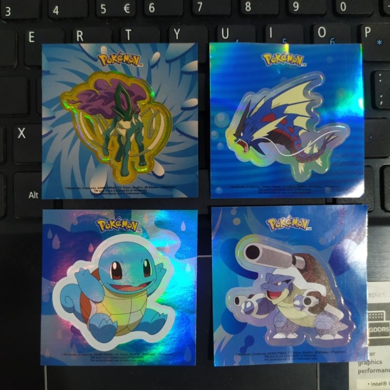 

Stiker Pokemon Hadiah Permen Milkita Original