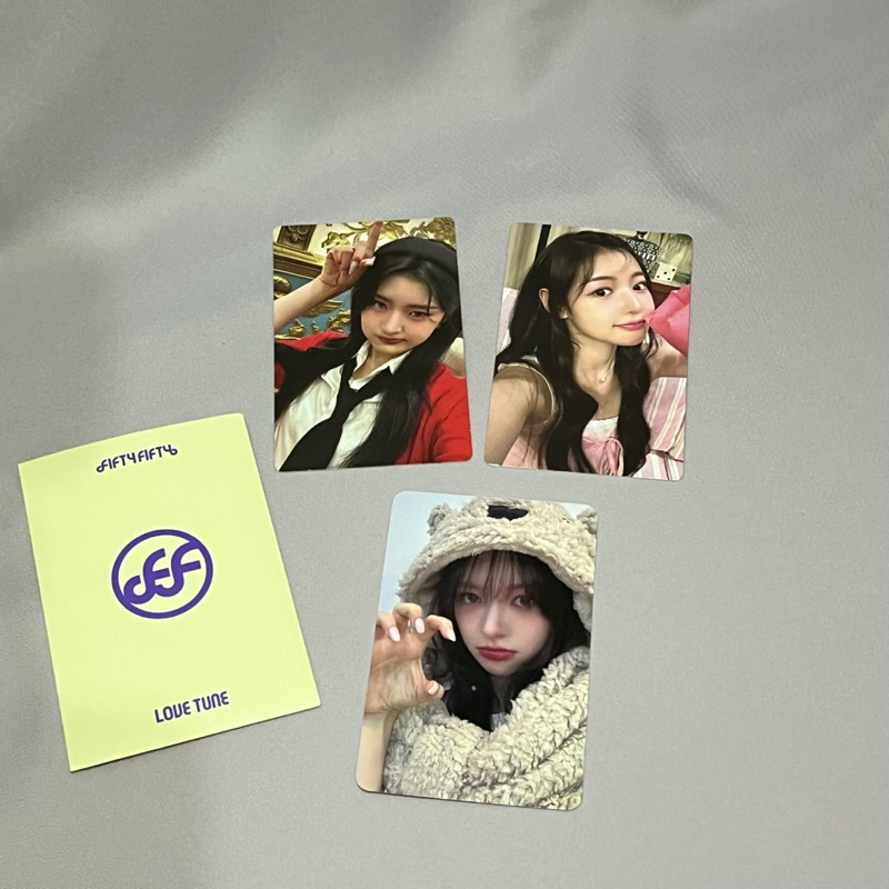 Fifty Fifty Official Photocard POB Appmus Love Tune Album Tune ver. chanelle yewon athena