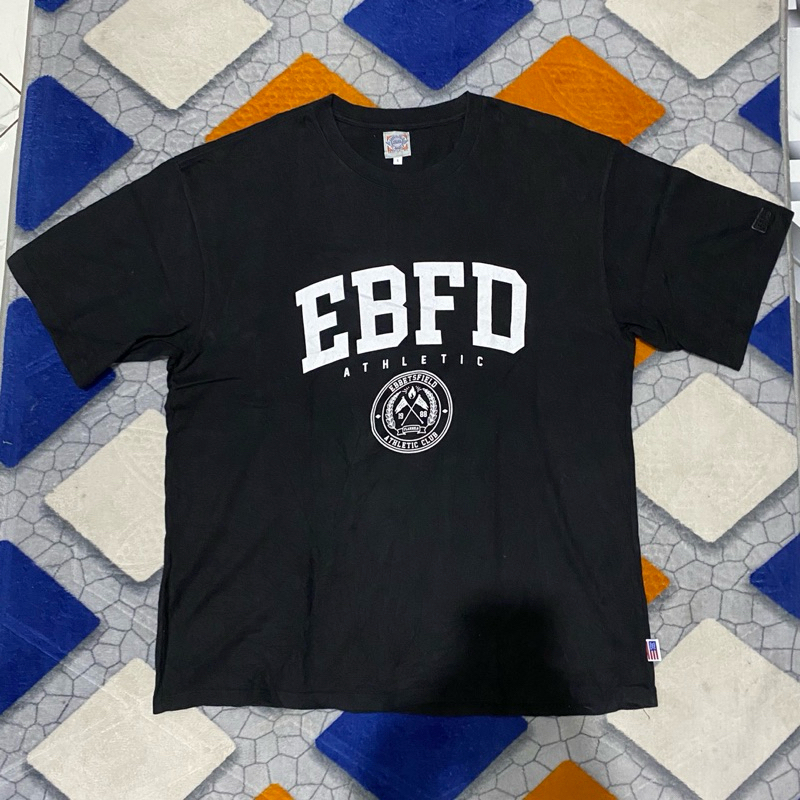 kaos ebbets field athletic usa cotton