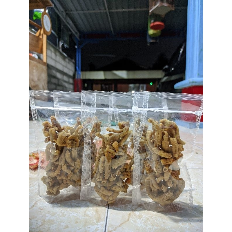 

Keripik Usus Original 5x50gram Paket Reseller 5pcs