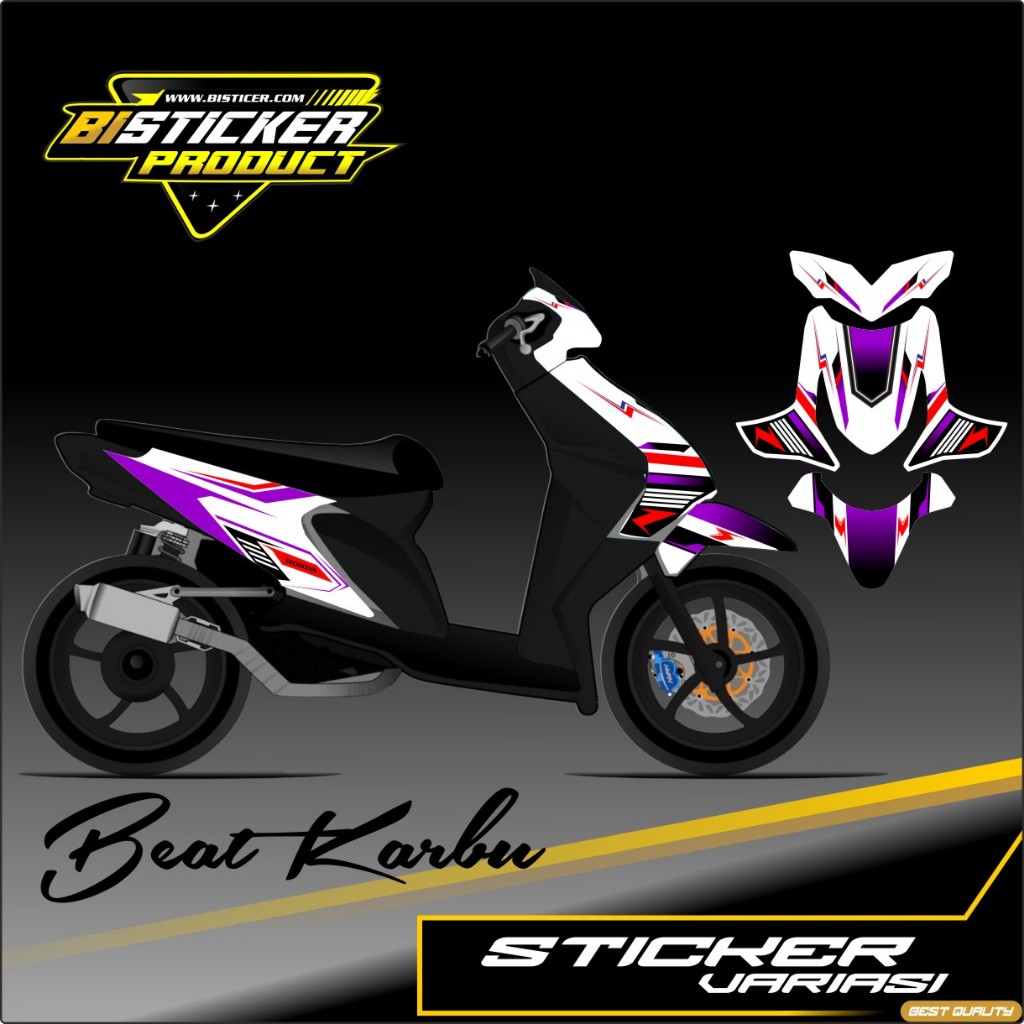 Decal Beat Karbu Full Body - Decal Beat Karbu - Decal Beat Karbu Road Race Full Body