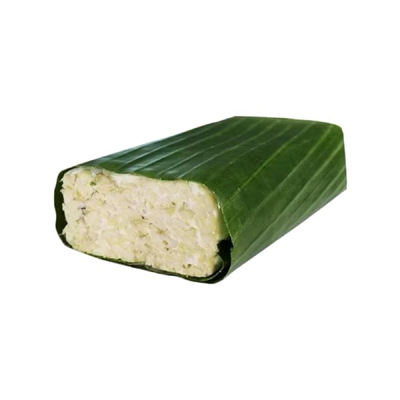 

Tempe bungkus daun segar