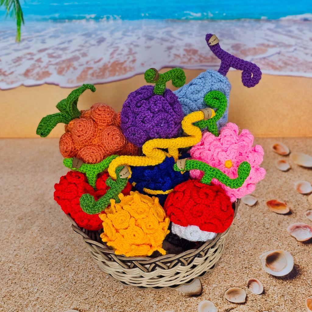 Boneka Rajutan Devil Fruit