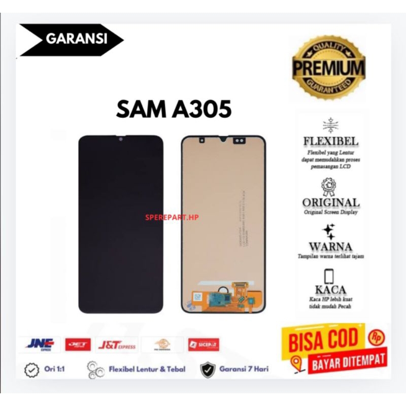LCD TOUCHSCREEN SAM A305 FULLSET ORIGINAL/LCD ORIGINAL SAM A305