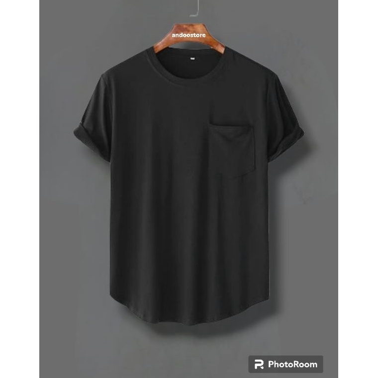 Harga Termurah Kaos Lengan Pendek Oval Kantong Depan Premium Harga Terjangkau  Kaos Lengan Pendek  K