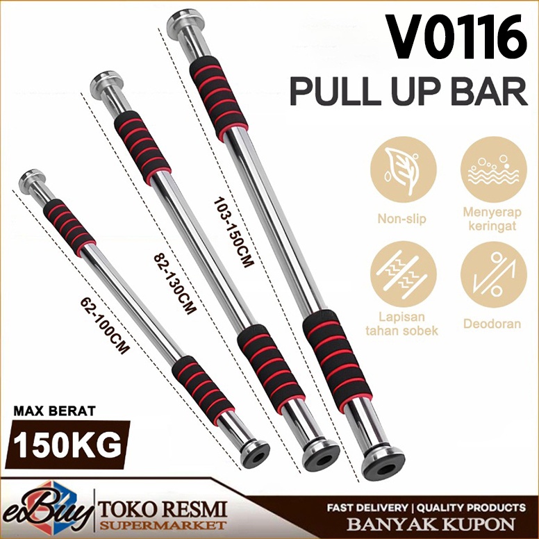 MURAH 8213CM Door Chining BarDoor Chin Up  Pull Up Pull Up Chin UpPull UP bar
