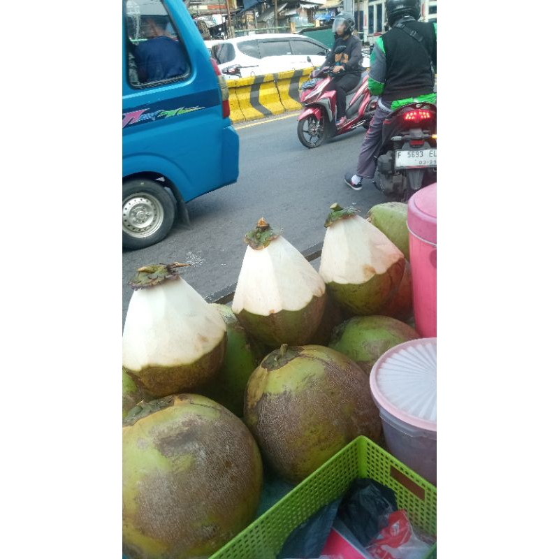 

fresh coconut pemutih serabut kelapa original 1 kg murah berkualitas sesuai gambar putih dan bersih