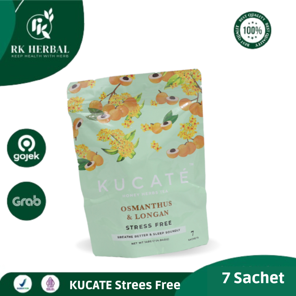 

Kucate Stress Free - Tea Kesehatan Dengan ekstak bunga osmanthus 7 sachet