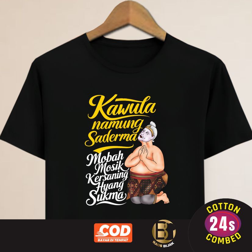 Kaos Bijak Budaya Jawa Kreatif Inspiratif Original