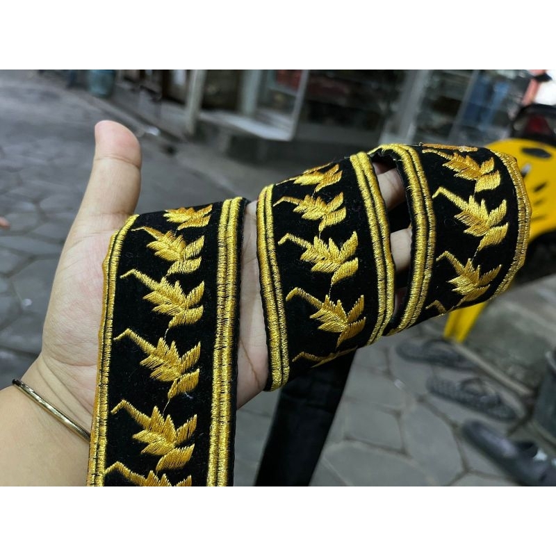 Epek Modang Bordir/epek timang/sabuk epek