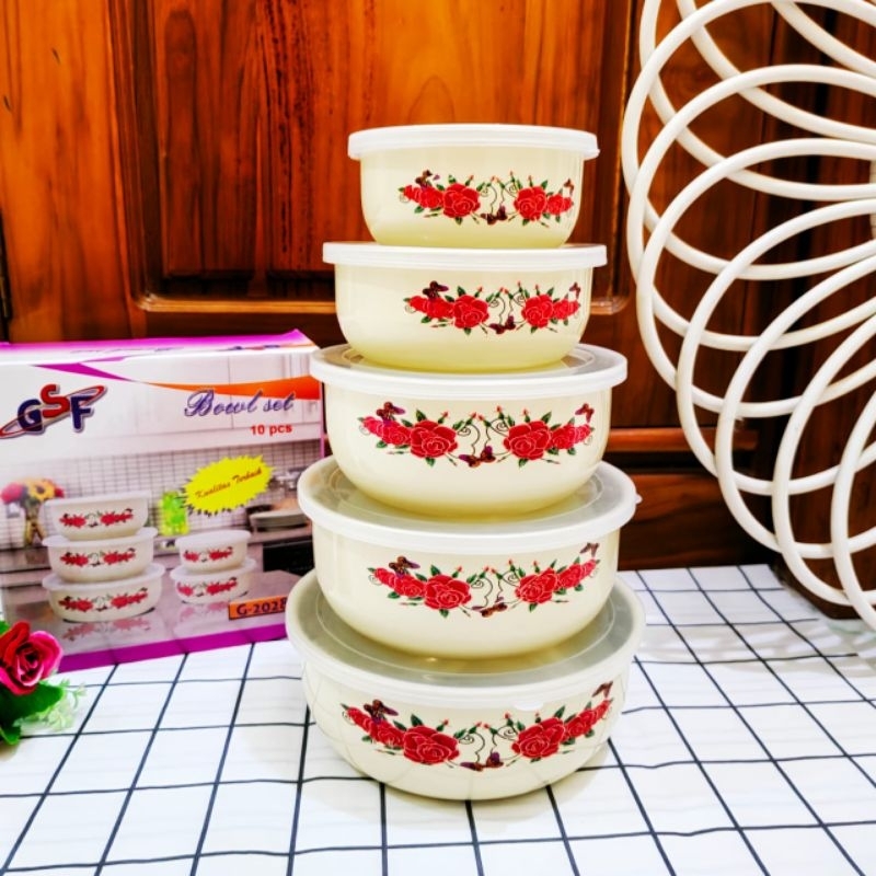 Bowl Set Gsf Enamel G-2028