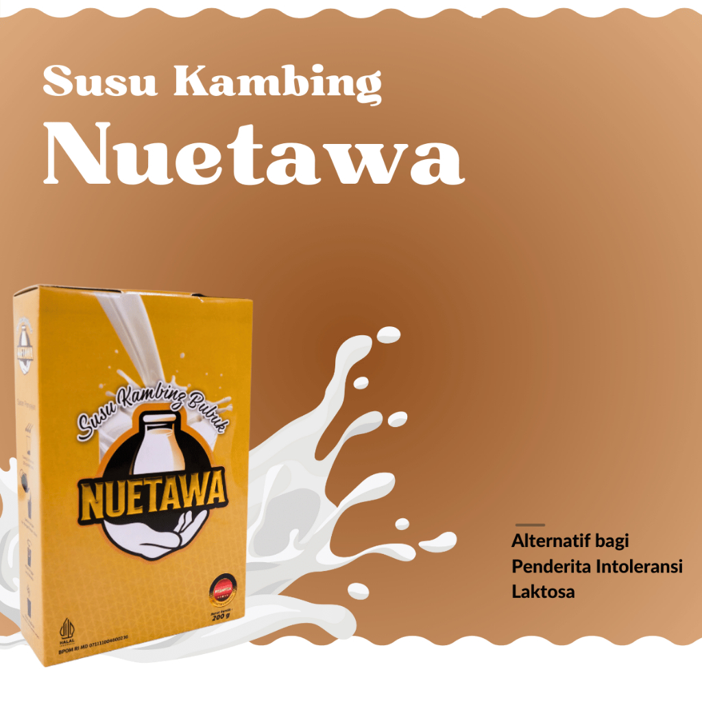 

Nuetawa Susu kambing Etawa Bubuk Original Premium Susu Kambing Nuetawa Organik Kwalitas Terbaik