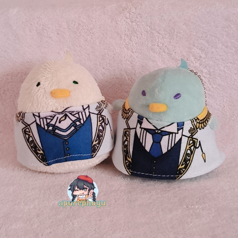 Gantungan Boneka Chun Colle Ensemble Stars ENSTARS Tenshouin Eichi and Hibiki Wataru Ball Chain Plus