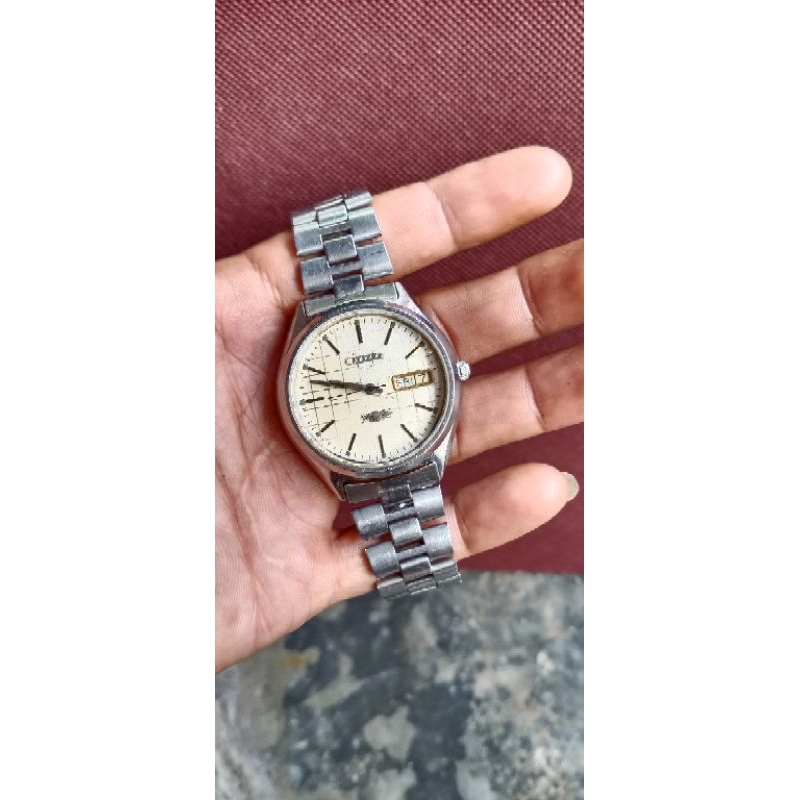 jam tangan CITIZEN automatis second