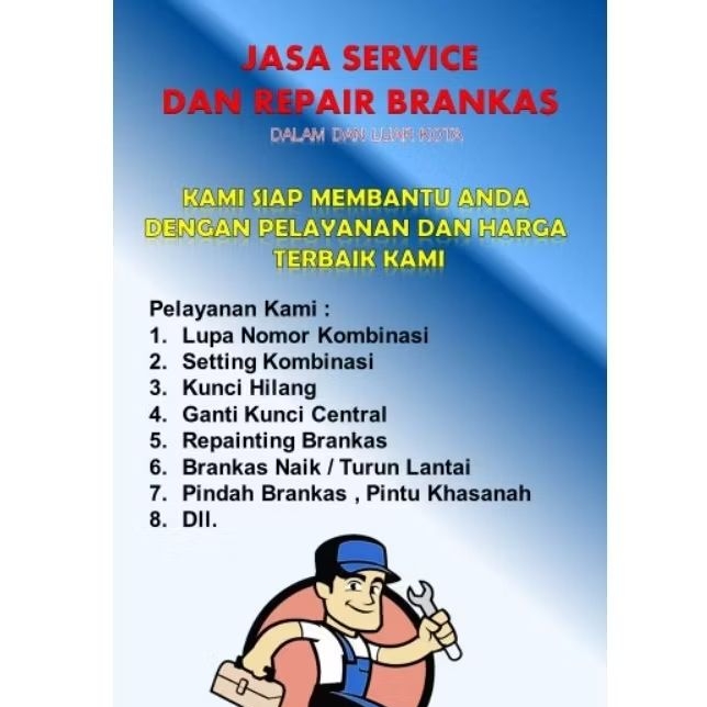 Servis Brangkas Pindahan Brankas Service Brankas Brankas Rusak Relokasi Brankas Cat Brankas