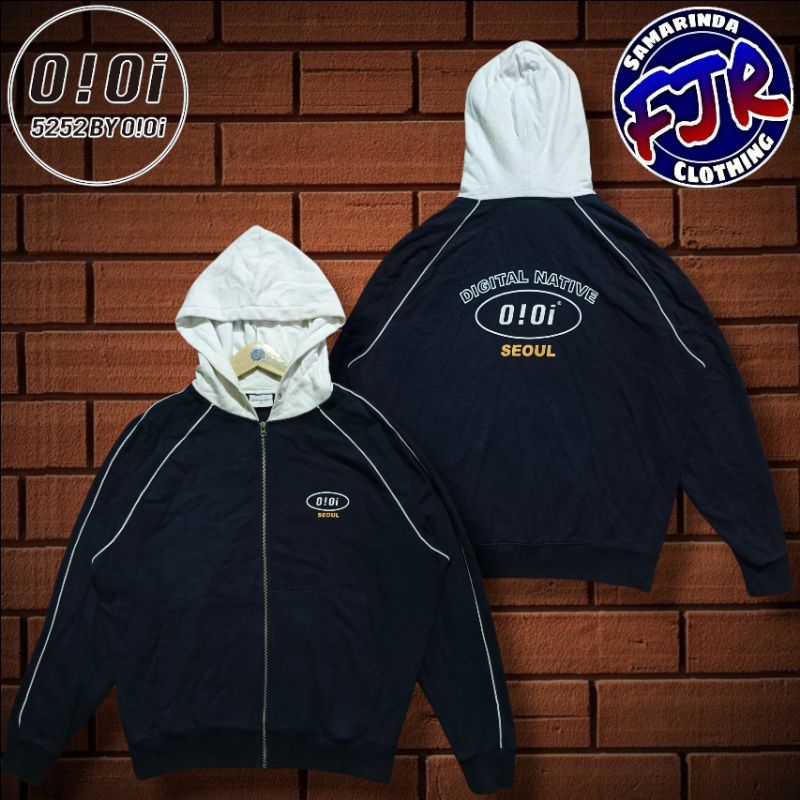 Zipper Hoodie Oioi Digital Native Original