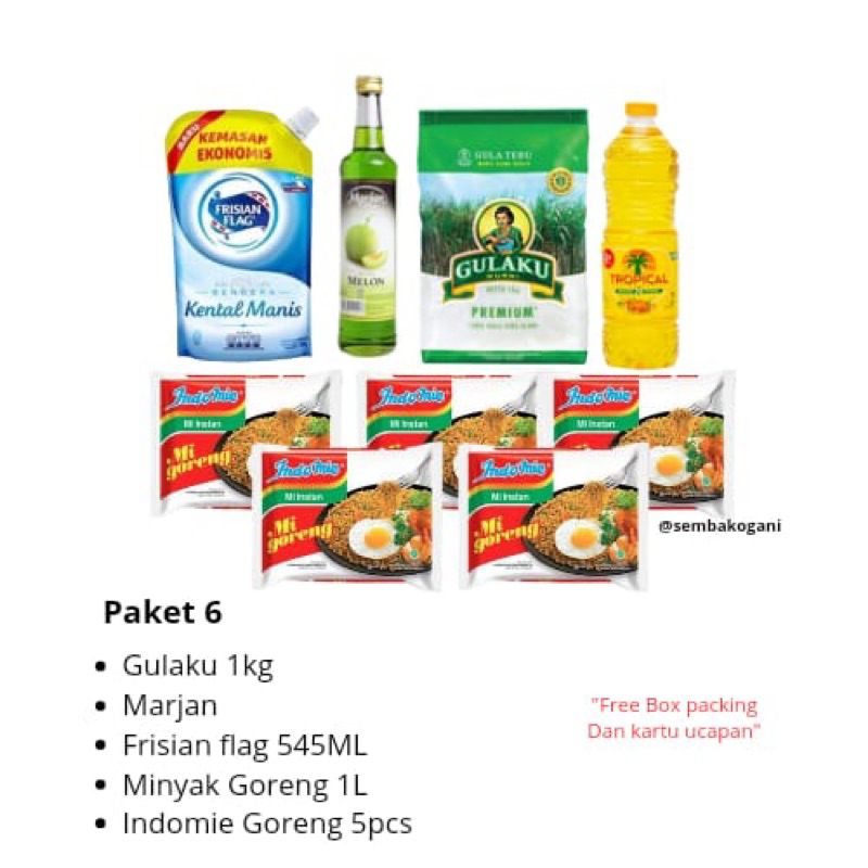 PARCEL LEBARAN / PARCEL SEMBAKO / PAKET SEMBAKO