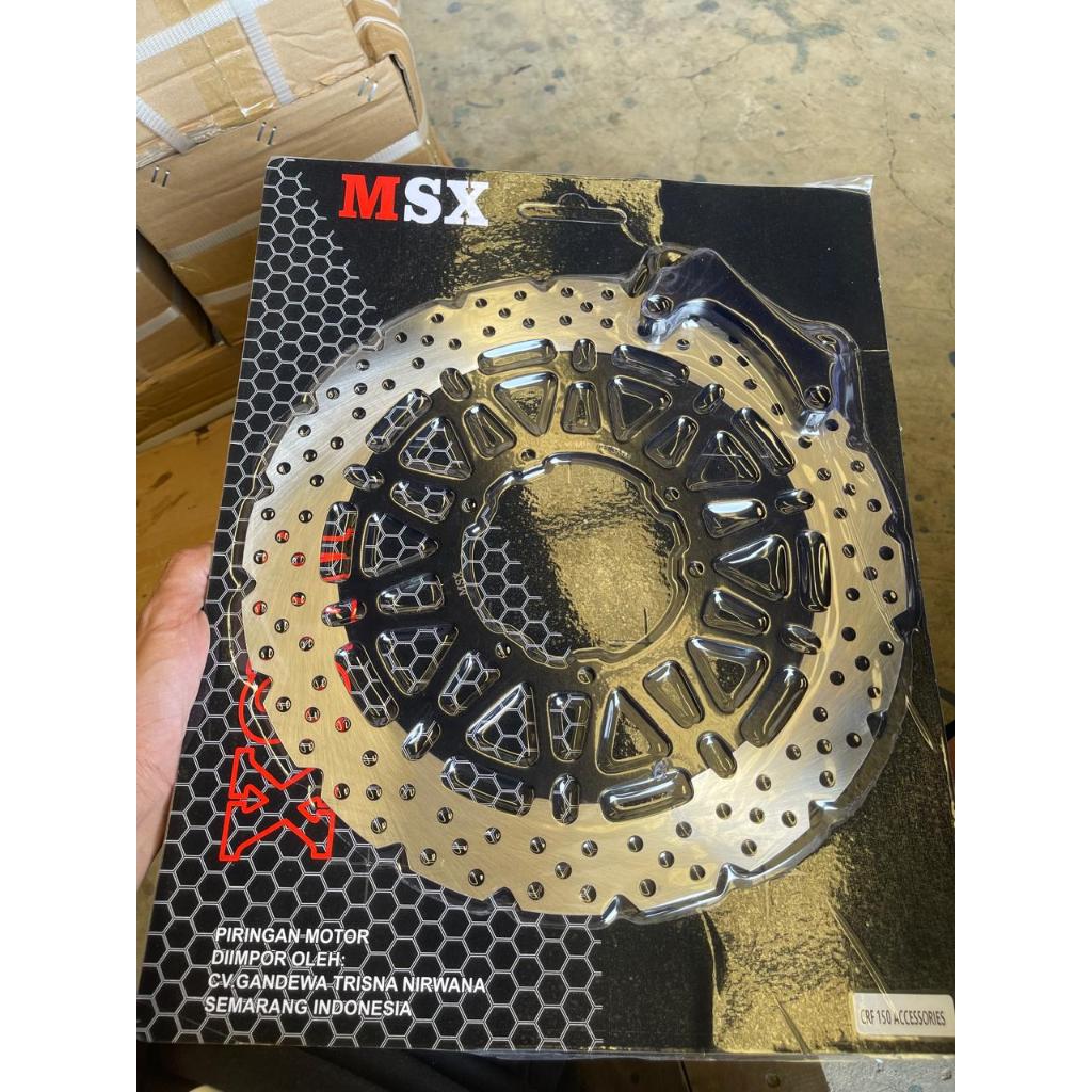 DISC PIRINGAN CAKRAM DEPAN CRF LEBAR PLUS BREKET PNP PIRINGAN CAKRAM CRF SUPERMOTO