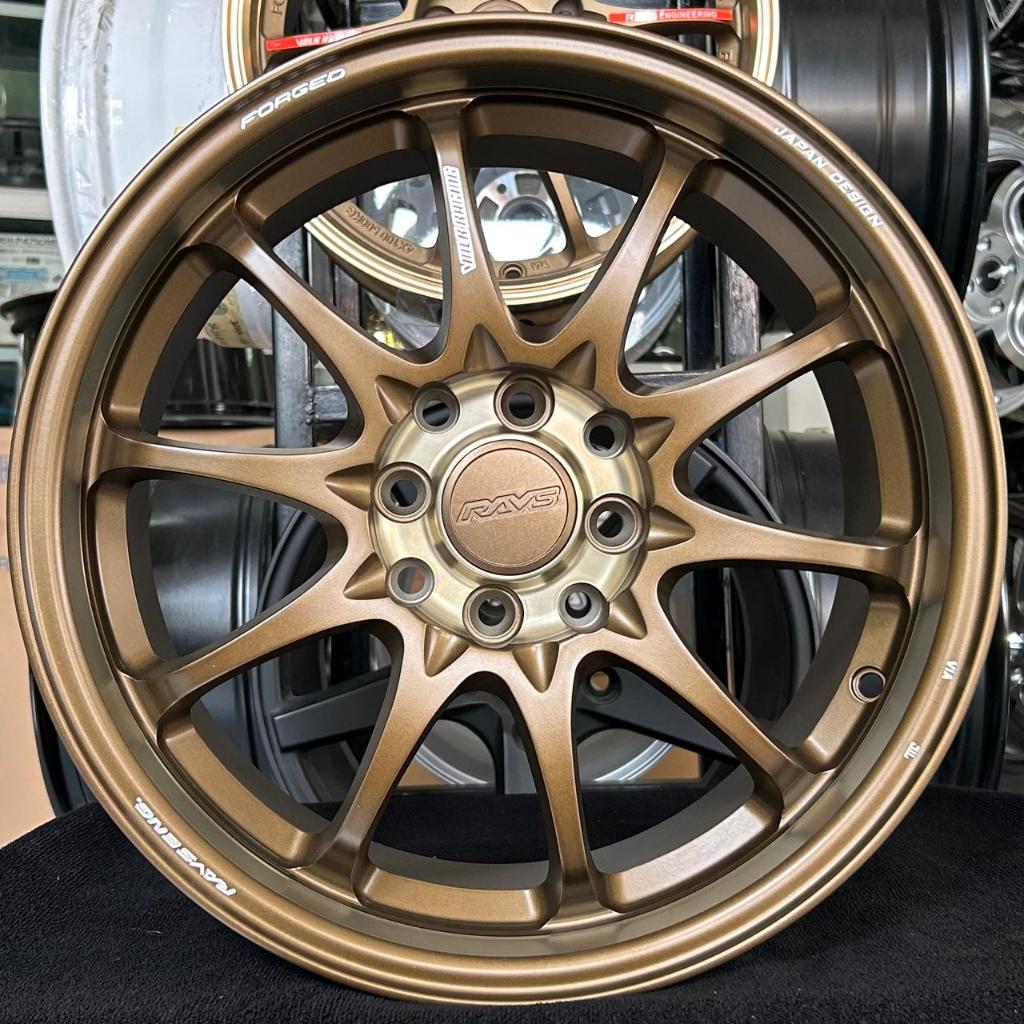 JUAL VELG MOBIL RING 16 - VELG RAYS CE28 R16X7 PCD 8X100/114.3 ET 42 WARNA BRONZE