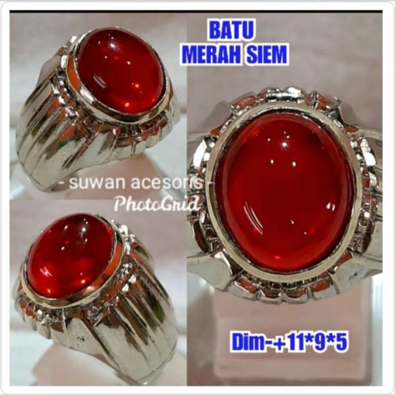 cincin batu merah siem