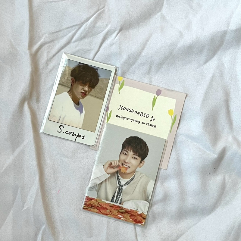 seventeen al1 album scoups photocard with wonwoo tc