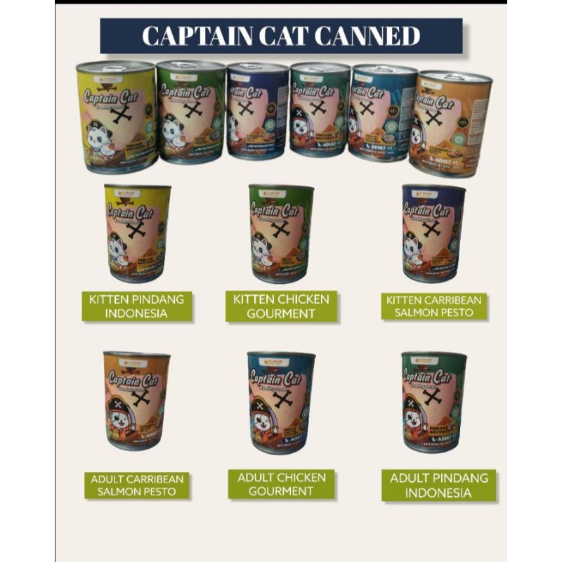 

captain canned cat signature 400gr