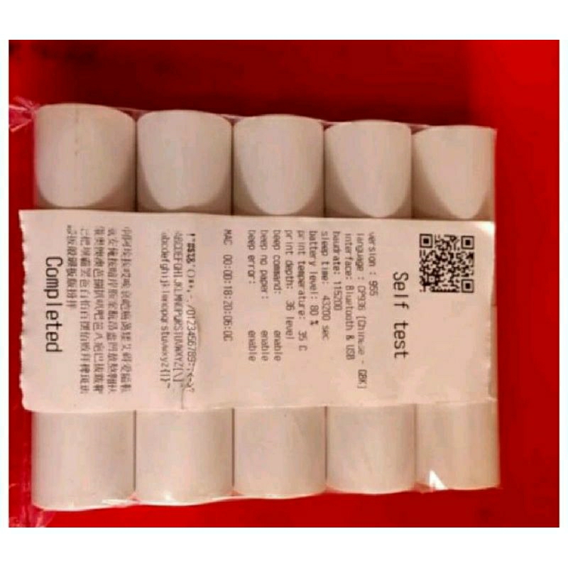 

kertas thermal sticker 58 mm kertas resi label resi