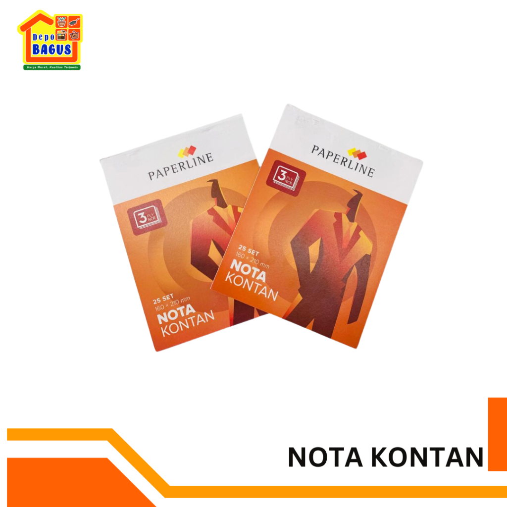 

Nota Kontan 25 Set 3 Ply, Nota Pembelia, Nota Penjualan