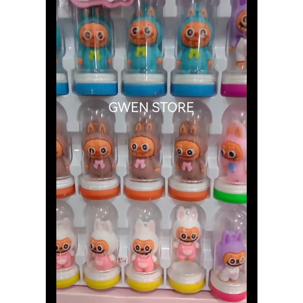 

Stamper labubu anak anak mainan Stamp / Mainan Edukasi alat tulis