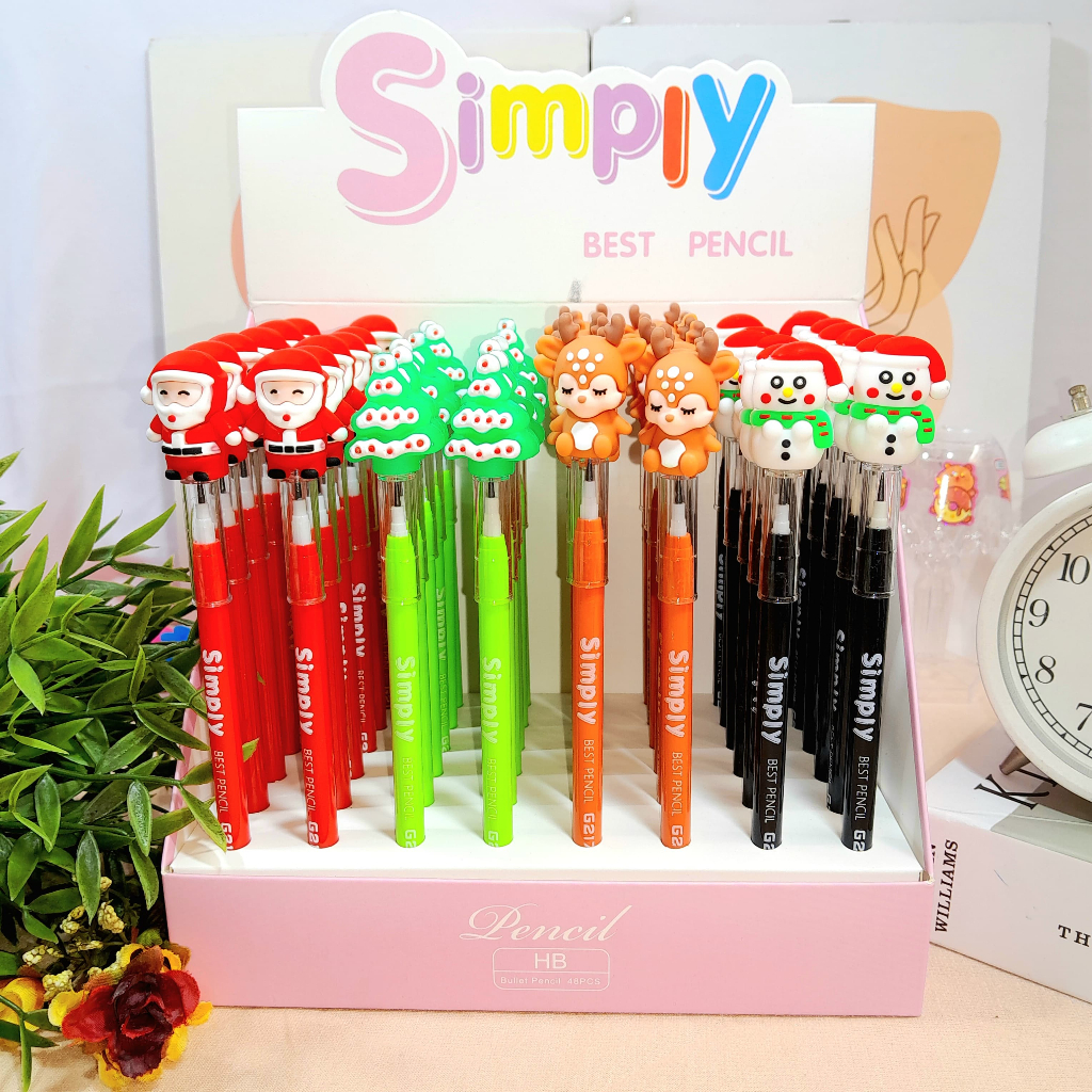

PENSIL SUSUN NATAL EDITION SUPER IMUT LUCU PENSIL SAMBUNG CHRISTMAST READY 4 VARIANT MODEL HARGA TERJANGKAU KUALITAS BERSAING ALAT TULIS STATIONARY FANCY BISA GROSIR COD