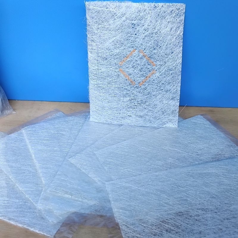 Serat Fiber Pelapis Anti Bocor Fiberglass Untuk Atap , Bak Air , Kolam , Dinding , Pelengkap Cat Wat