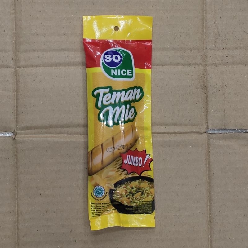 

So Nice Teman Mie Sosis Siap makan isi 2x40 gr