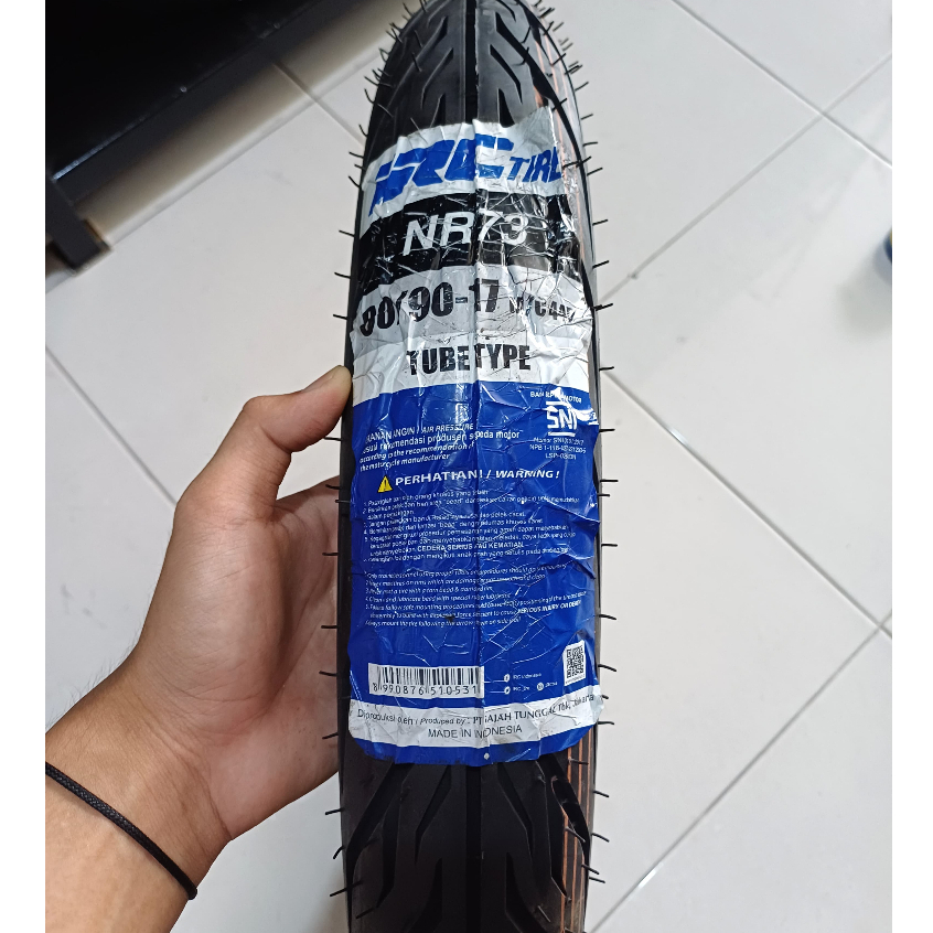 BAN LUAR IRC NR73 TT/TIDAK TUBELESS (80/90-17)