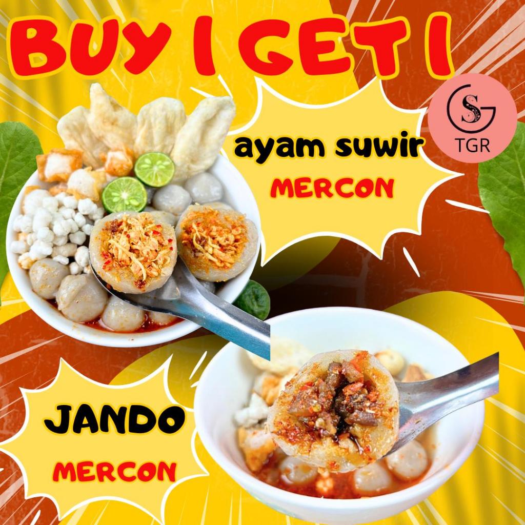 

(BELI 1 DAPAT 2) BOCI AYAM SUWIR PEDAS DAN BASO ACI JANDO PEDAS EKONOMIS