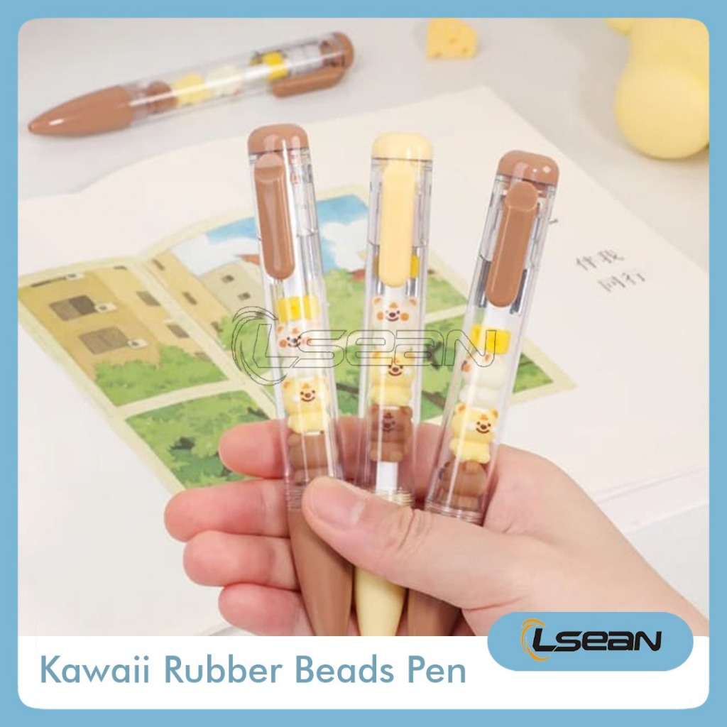 

Alat Tulis Bolpen Tinta Gel Lucu Motif Hiasan Kartun 3D Warna Pastel 0.5 mm